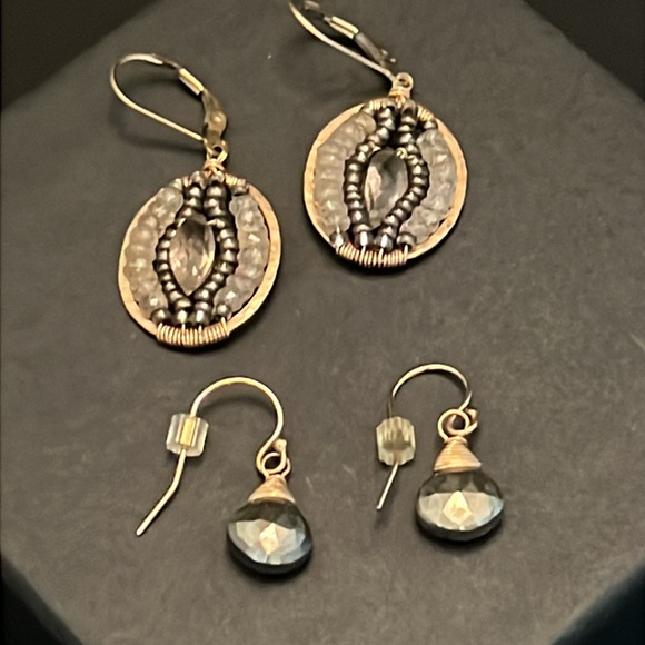Source Unknown Jewelry - 1/20 14k Earrings-Set of 2